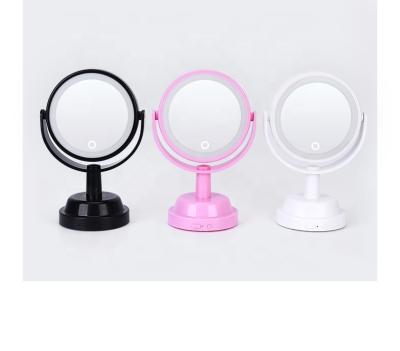 China Speackers Round Make Up Smart Bathroom LED REFLECT Yellow Minimalist Silver White Vanity Light Space LED Speaker Copper Radio Customized for sale