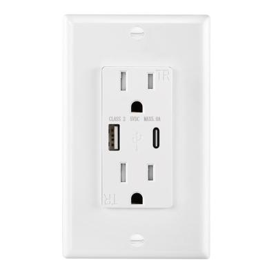 China Great upgrade to a standard outlet hot sale and best selling high quality 5v power outlet Usb wall outlet for sale