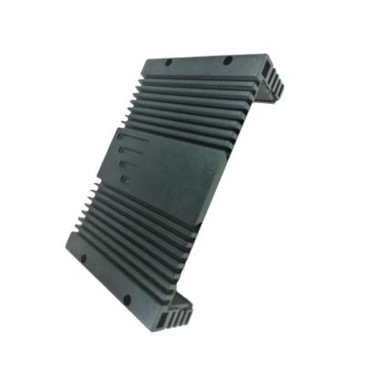 China Electrical Industry 268x58 mm communication equipment aluminum profile chassis Aluminum amplifier box for sale