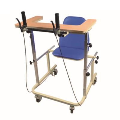 China Health Care Rehabilitation Equipment Four Wheel Assistant Walker With Brake And Seat For Disabled for sale