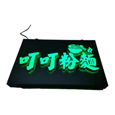 China Buildings factory direct sales LED custom acrylic hotel led backlit letter sign facelit sign board for sale