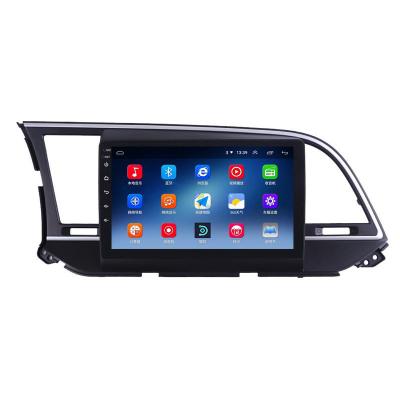 China GPS Car Radio For 16-18 Models Hyundai Elantra Led Vehicle Android Big Screen Smart Navigation for sale