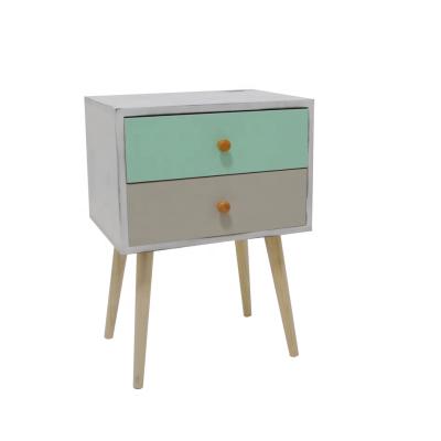 China Modern Kids Solid Wood Storage Cabinet With Tall Leg for sale