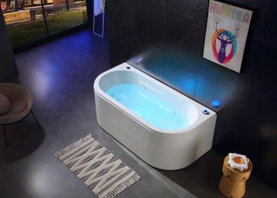 China Single Spa With Double Waterfall Massage Bathtub for sale