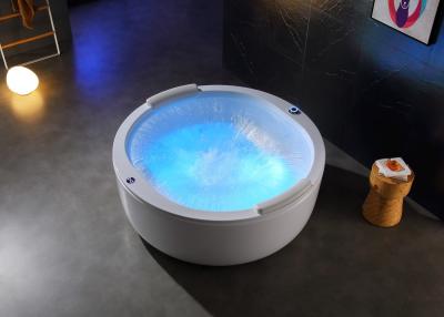 China Round Spa Massage Bathtub With Circle Waterfall Dia.1600mm for sale