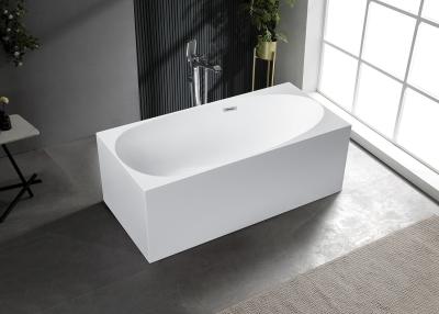 China 1700mm Rectangle Standing Hot Tub With Slim Edge for sale