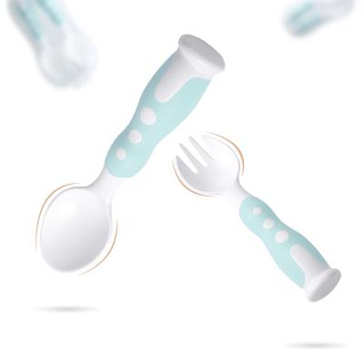 China BPA Free Custom Baby Feeding Bowl Set Soft Bib Bpa Free Baby Feeding Spoon Fork Set Utensils for sale