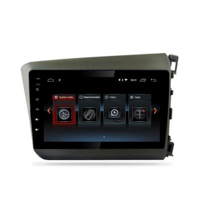 China Android SDK 10.0 Right Hand Drive Car Player GPS Stereo Navigation For Honda Civic 2012 2013 2014 for sale