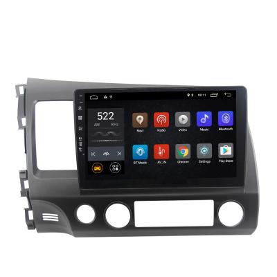 China Left Hand Drive Android 10 Car DVD Multimedia Player For Honda Civic 2006 2007 2008 2009 2010 2011 Civic for sale