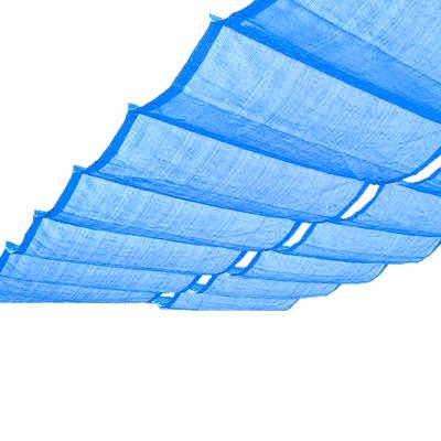 China Home Garden Sun Shade Summer Cooling Telescopic Wave Sun Shade Net Swimming Pool Patio Gazebo Gazebo Sun Shelter Net for sale