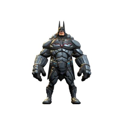 China Cartoon Toy Heavy Armor Bat Man Superhero Action Number The Dark Knight Plastic Hand Painting Collectible Action Figure for sale