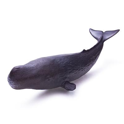 China Hot Selling Amazon Soft Vinyl PVC Vinyl Spinning Sea Animal Toys Physeter Physeter Macrocephalus for sale