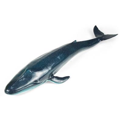 China Soft Toy Customized Quality Guaranteed PVC Simulation Ocean Animal Vinyl Toys Balaenoptera Musculus for sale