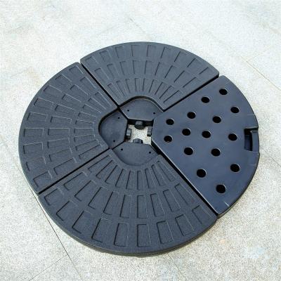 China Modern Fashion 8.6/7.8kg Modern Water And Sand Injection Durable 60/80 Kg Garden Umbrella Base Parasol Portable Base Base For Outdoor Use for sale