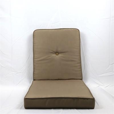 China Sales promotion flame retardant knitted beige color comfort recycle durable relax chair cushion pad for indoor and outdoor use for sale