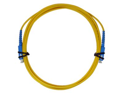 China SC SM Fiber Optic Patch Cord ≥45 dB Return loss, ≤0.3 dB insertion loss for sale