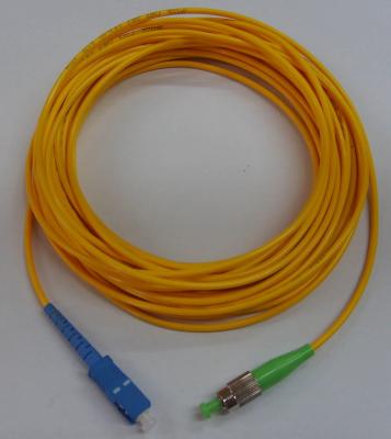 China G652D High precision of ceramic ferrule, FC - SC Fiber Optic Patch Cord for sale