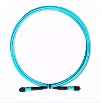 China Factory Low loss MPO/F-MPO/F 12F 12 core 3.0mm OM3 LSZH fiber optic mpo patch cord mpo cable for sale