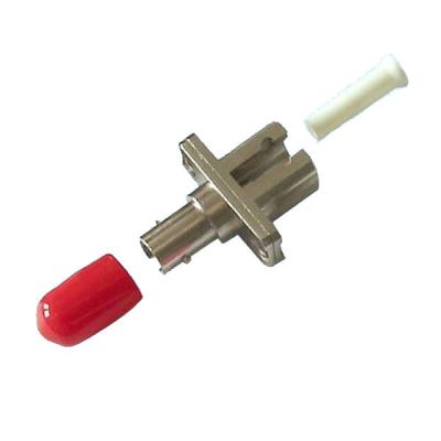 China ISO LC-ST hybrid adapter Red hat Singlemode Fiber Optic Adapter Network ST To LC optical Adapter for sale