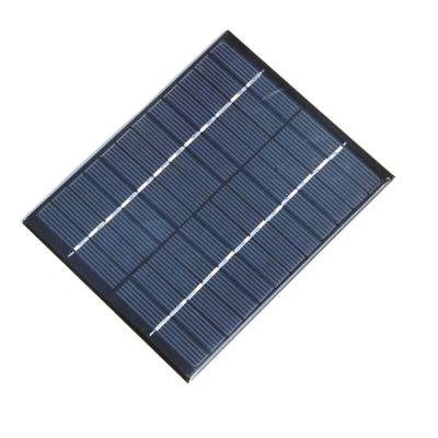 China 2W 12V Polycrystalline Solar Cell DIY Solar Panel+Clip For Charging 12V Battery Installation Study 110*136 mm 110*136 mm for sale