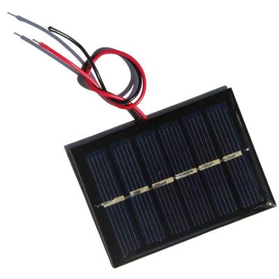 China 3V 0.3W Portable Polycrystalline Solar Panel Silicon Solar Panel Outdoor Solar Backup Circuit For Garden Lighting Supplies 65*48mm for sale