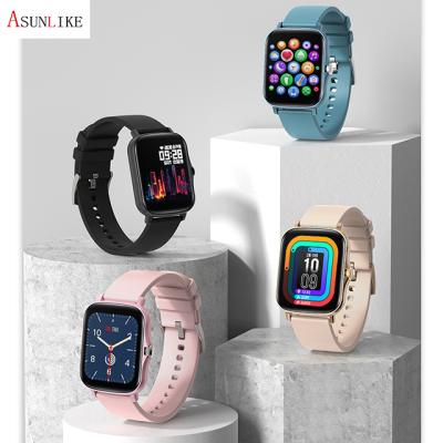 China Touch Screen P8 Plus Ip67 Touch Screen Smart Watch Reloj 1.69 Inch Blood Pressure Bar Wristband Charge 2021 Sports Fitness Smartwatch for sale