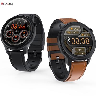 China 2020 New Full Touch Screen IP68 Waterproof Brown Body Temperature IOS Android Smartwatch for sale