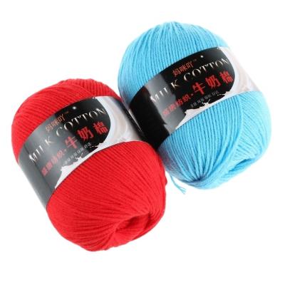 China China 100% wool milk dyed popular knitting cotton yarns for wholesale yarns. for sale