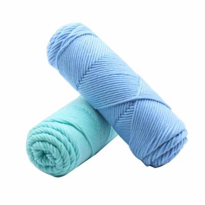 China Sale Dyed Yarn Knit Crochet 8 Ply Cotton Yarn Acrylic Soft Yarn for sale