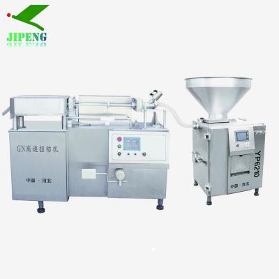 China Flexible Use Easy Operate Automatic Electric Sausage Machine With Tornado Cut Machine Sausage Stuffing Filling Machine Production Line for sale