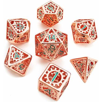 China Eco-Freindly Dungeons and Dragons Role Playing Games D&D Speed ​​Hot Wheels Polyhedral Metal Dies DND Set for sale