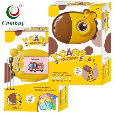 China Reading Card 3+ Kids Early Education Card Reader Teaching Machine Toys for sale