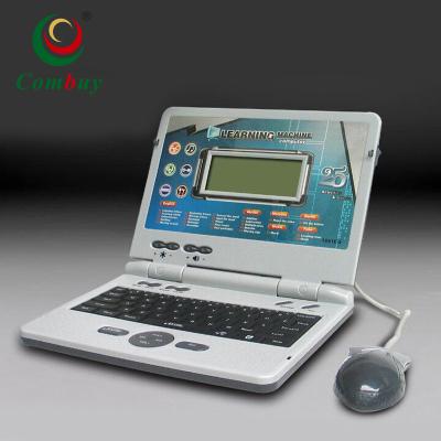 China Kids Educational Laptop Computer Toy English Teaching Machine with Mouse for sale