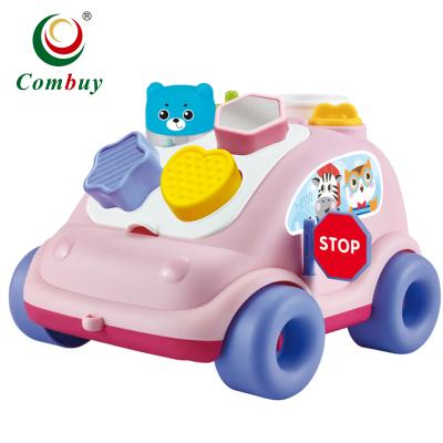 China Educational Baby Toys Touch Educational Funny Bus Car Early Learning Toys for sale