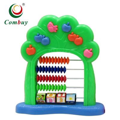 China Preschool educational toys counting math toy kids plastic soroban beads mini abacus for sale