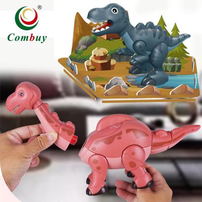 China Non-Toxic Assembly Dinosaur DIY Building Magnetic Blocks Educational Toy for sale