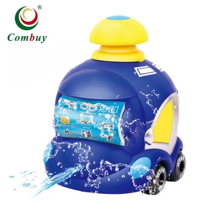 China Educational Bath Toy Water Spray Tree Car Kids Bath Toys For Bathroom for sale