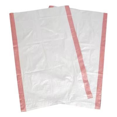 China Recyclable PP woven bag 50kgs woven Charcoal Bag packing bag high quality for sale for sale