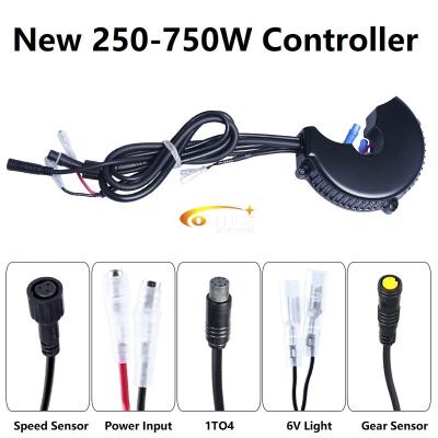 China Bafang Mid Drive BBS02 48V 750W Motor Controller Bafang Mid Drive 48V 750W BBS02 25A Electric Bike Mid Drive Motor Controller For Electric Bicycle for sale