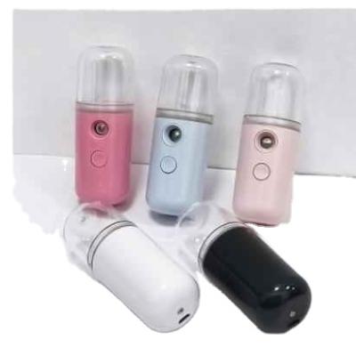 China Wholesale Mini Portable Pocket Handy Moisturizer Ion Disinfect Nano Facial Steamer Face Steamer Mist Sprayer for sale