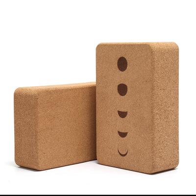 China Inch 3x6x9 Logo Recyclable Wholesale Organic Custom Made Cork Yoga Block Comfortable Absorbent Eco Friendly Non-Toxic Eco Friendly for sale