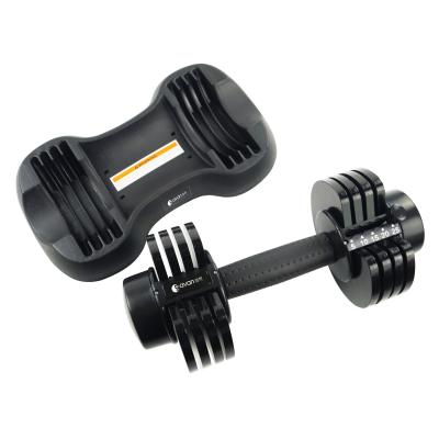 China Plated Dumbbell Best Choice Strength Training Fitness Weight Equipment 25 Pound Adjustable Dumbbell for sale