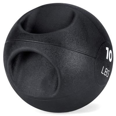 China Fitness Exercises Exercise Equipment Complete Choice Medicine Double-Handle Weighted Ball Best For Strength Training for sale