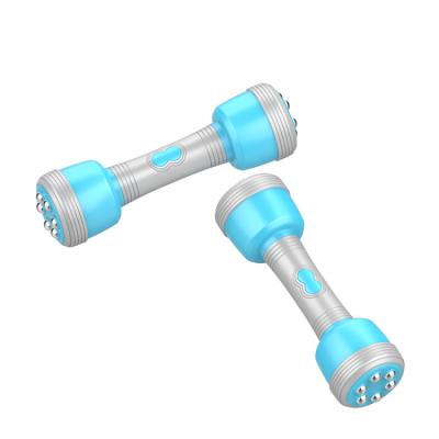 China 2021 New Fashionable Dumbbell Massage Plated Multifunctional Dumbbells for sale