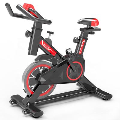 China Vibrating Exercise Fitness Bike Gym Indoor Spin Bike Reduce Fat Electronic Indoor Bike Meter RPM Display for sale