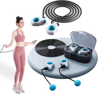 China New Arrival 2 in 1 Rope and 2 Cordless in 1 Fingertip Jumping Kids Adjustable Jump Rope for Fitness Aerobics Exercise for sale