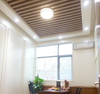 China Artistic hot sale wooden pvc composite ceilings pvc composite ceilings modern design wooden wpc artistic faux batten false ceiling for sale