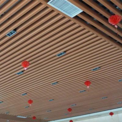 China Artistic Colorful Eco-friendly Wooden Composite Waterproof Interior Decorative Integrated Plastic Ceilings WPC Wall Panels Ceiling In China for sale