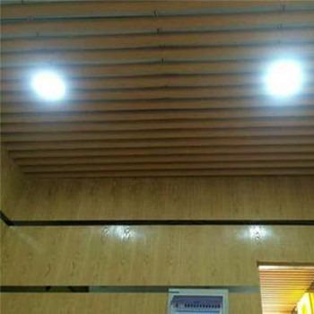 China Artistic Ceilings Best Selling Low Profile Simple And Elegant Cheap Woodgrain WPC Bamboo Wall Paneling Ceiling for sale