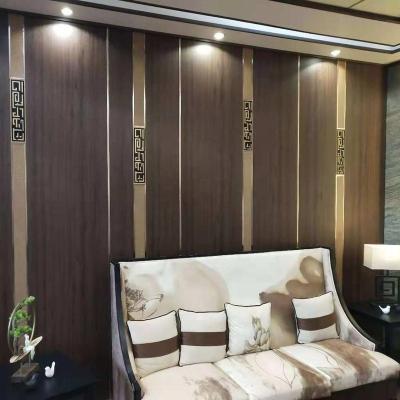 China Waterproof Cheap Downs Bathroom WPC Wood Panel Wall Plastic Composite Wall Cladding Panel for sale